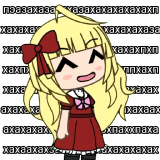 Стикер гачимучи с элис😘 @tuchkaem - 7