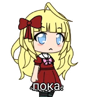 Стикер гачимучи с элис😘 @tuchkaem - 1