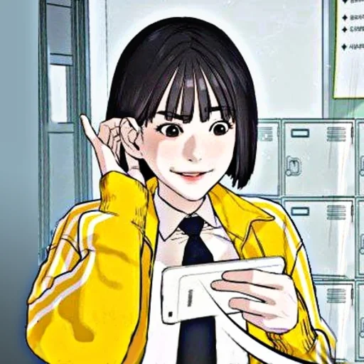 anime cartoon illustration