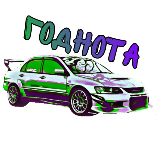 Sticker galactic JDM - 9