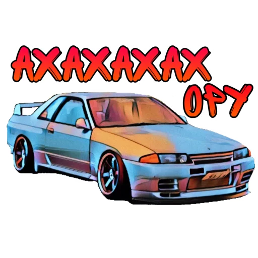 Sticker galactic JDM - 4