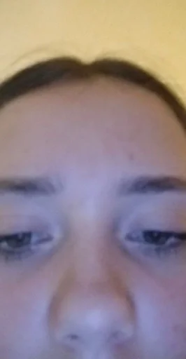 eyebrow selfie human face