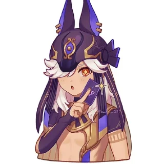 Sticker ☆𝚃𝚒𝚐𝚑𝚗𝚊𝚛𝚒 𝚊𝚗𝚍 𝙲𝚢𝚗𝚘☆ - 4