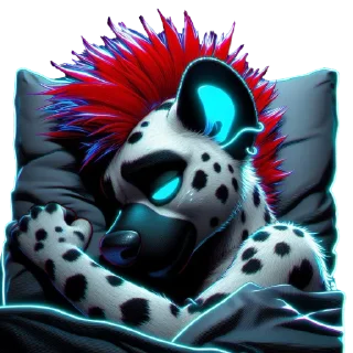 Стикер Garrett Hyena @praedator666 - 1