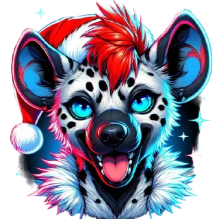 Стикер Garrett Hyena @praedator666 - 6