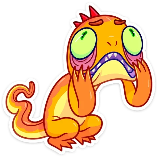 Sticker geckosha_vk - 1