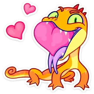Sticker Геккоша (@TgSticker) - 1