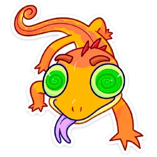 Sticker Геккоша (@TgSticker) - 5