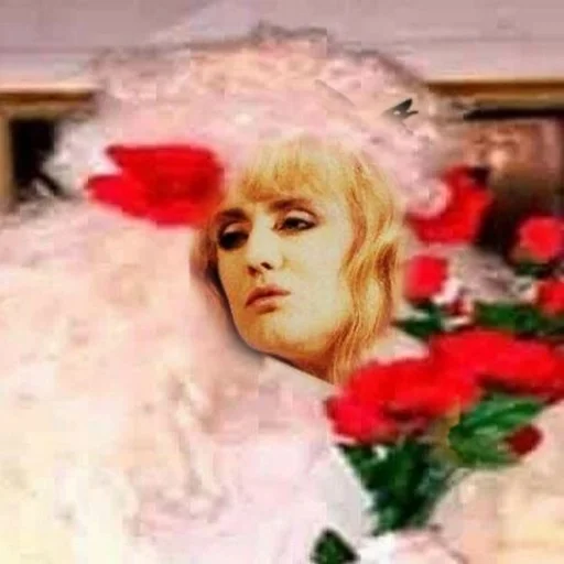 human face indoor rose