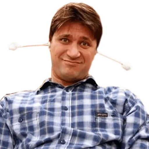 Стикер Генка Букин который счастлив - 3