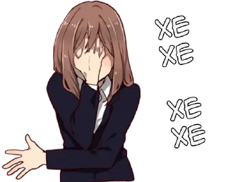 Стикер Гениальная Тян - @tg_sticks - 2