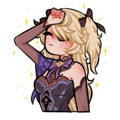 Sticker Геншин Импакт @nyasticks - 9