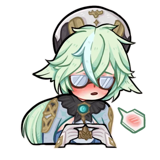 Sticker Геншин Импакт @nyasticks - 4