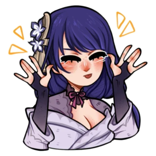 Sticker Геншин Импакт @nyasticks - 3