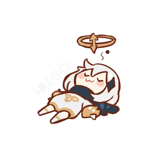 Геншин Импакт @nyasticks - мультфильм