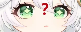 Стикер 纳西妲表情包 (@YaePub) - 2