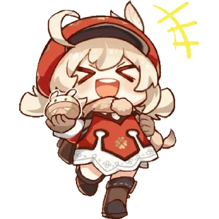 Стикер Klee × Рыцарь Искорка - 5