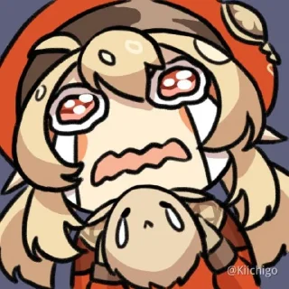 Sticker Genshin Impact emotes - 7