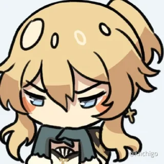 Sticker Genshin Impact emotes - 10