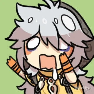 Sticker Genshin Impact emotes - 5