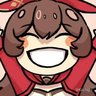 Sticker Genshin Impact emotes - 8