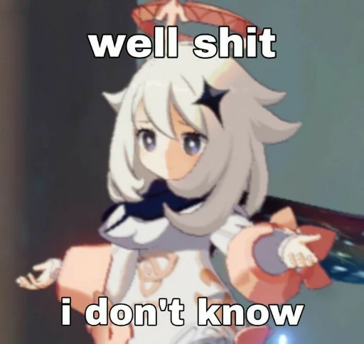 Стикер @hiiyxn's genshin memez - 8