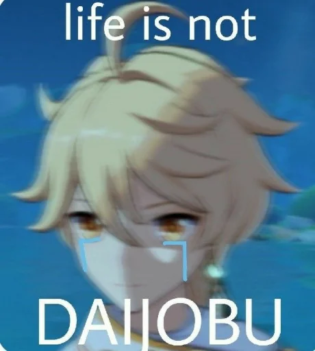 Стикер @hiiyxn's genshin memez - 3