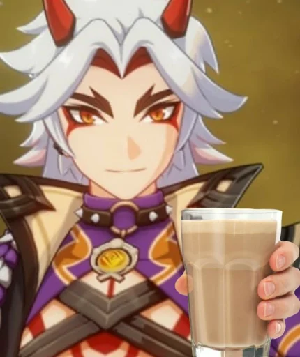 Стикер @hiiyxn's genshin memez - 0