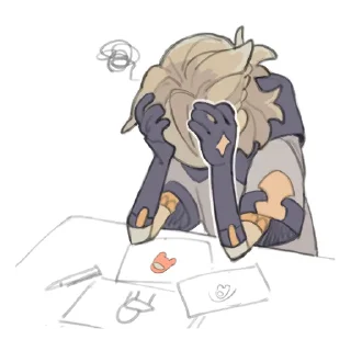 Стикер геншинята аетернория - 5