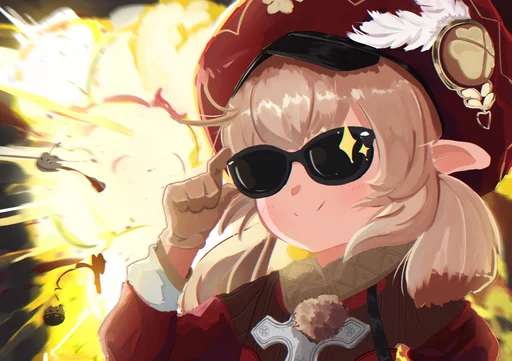 Стикер Genshin Impact @genshinru - 2