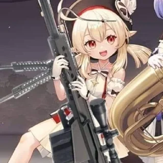 Sticker хорни геншин - 0