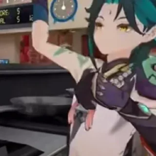 Sticker хорни геншин - 3