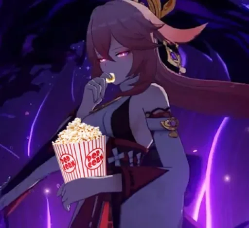 Стикер Геншин курит | @genshix - 10