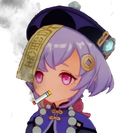 Стикер Геншин курит | @genshix - 6