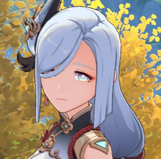 Стикер Геншин курит | @genshix - 4