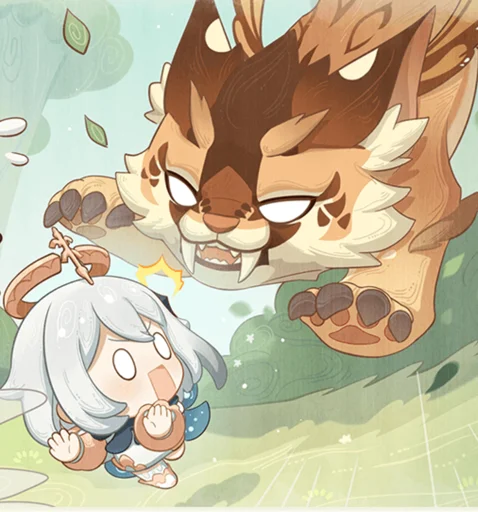 Sticker Лесной поход | @genshix - 4