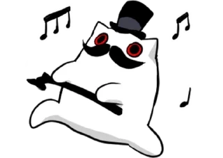 Sticker Джентельмяу - @tg_sticks - 6