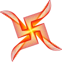 Стикер Gentle Swastika - 4