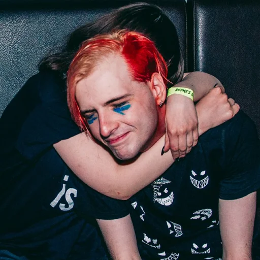 person human face clothing