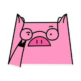 Стикер German the pig - 5