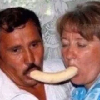 person banana indoor