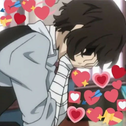 Sticker бродячие псы @anime_stickerr - 9