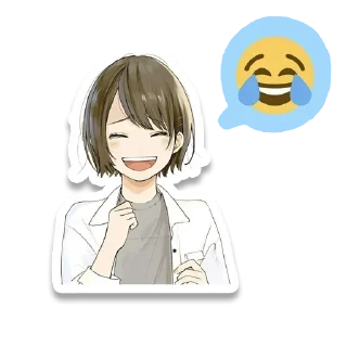 Sticker 2D работяги @anime_stickerr - 4