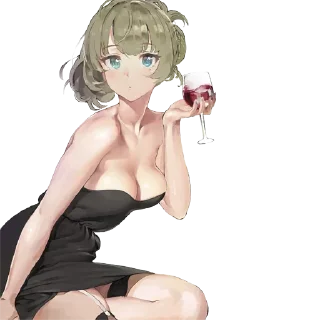 Sticker 2D работяги @anime_stickerr - 5