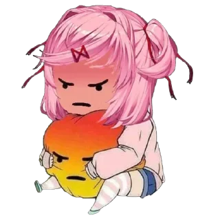 Sticker 2D работяги @anime_stickerr - 7