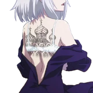 Sticker 2D работяги @anime_stickerr - 10