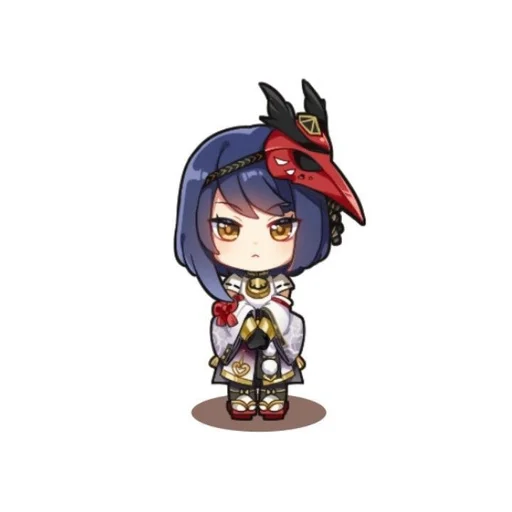 Стикер Genshin Impact chibi @anime_sticks :: @fStikBot - 11