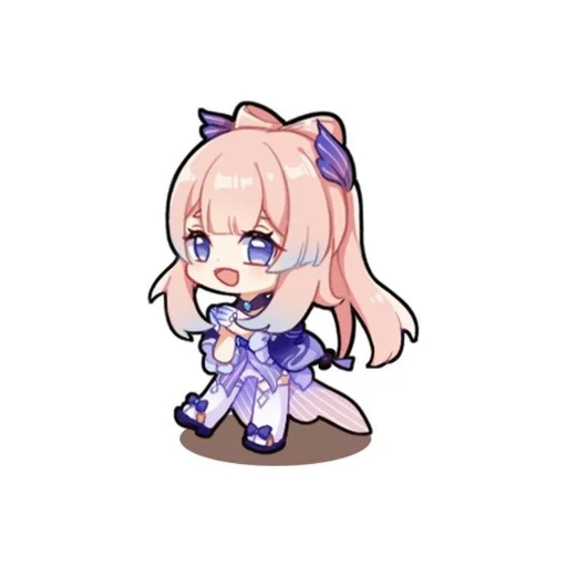 Стикер Genshin Impact chibi @anime_sticks :: @fStikBot - 8