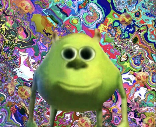 cartoon art painting