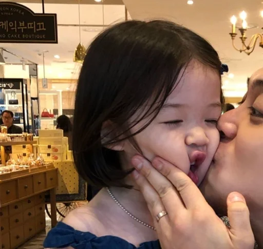 person human face kiss